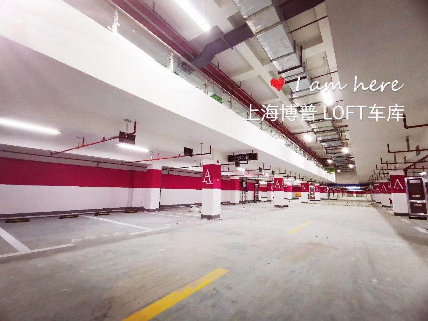 汕尾已交竣的绿城豪华LOFT专利车库效果惊艳！
