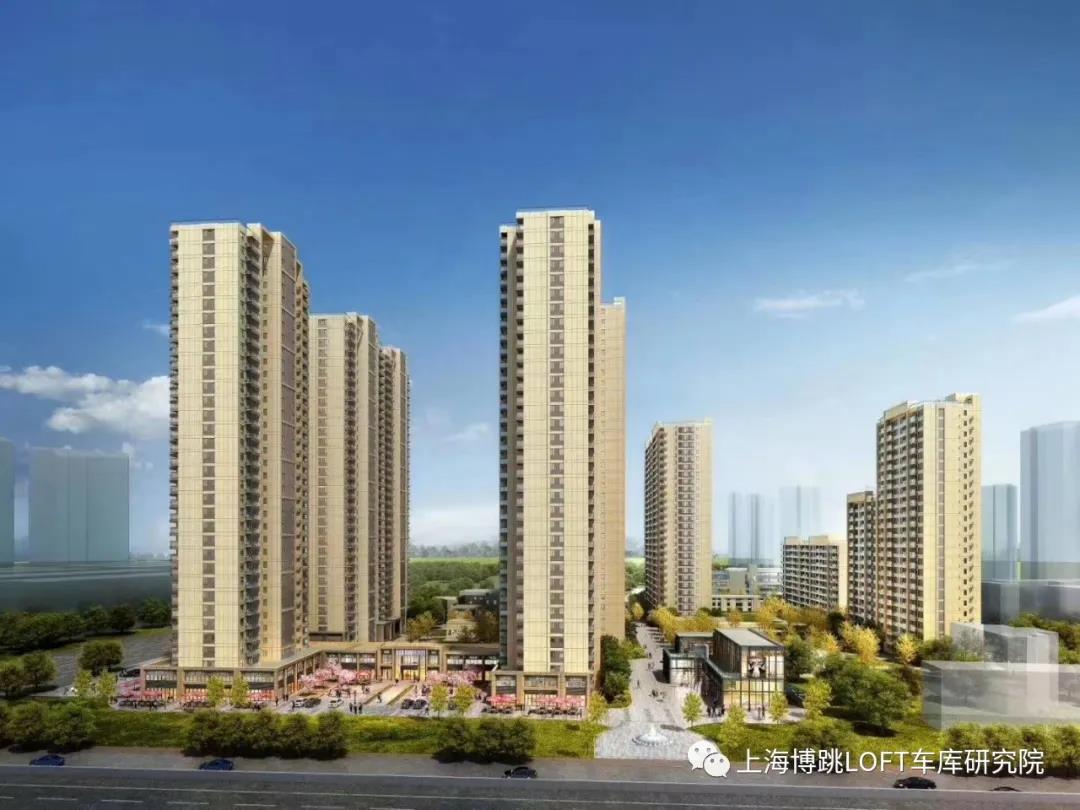 汕尾采用了LOFT车库武汉当代集团春风十里项目现已结构封顶！